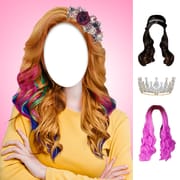 Girls Hairstyles Icon
